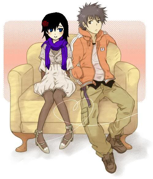 Anime Couple Sitting Pictures, Images & Photos | Photobucket